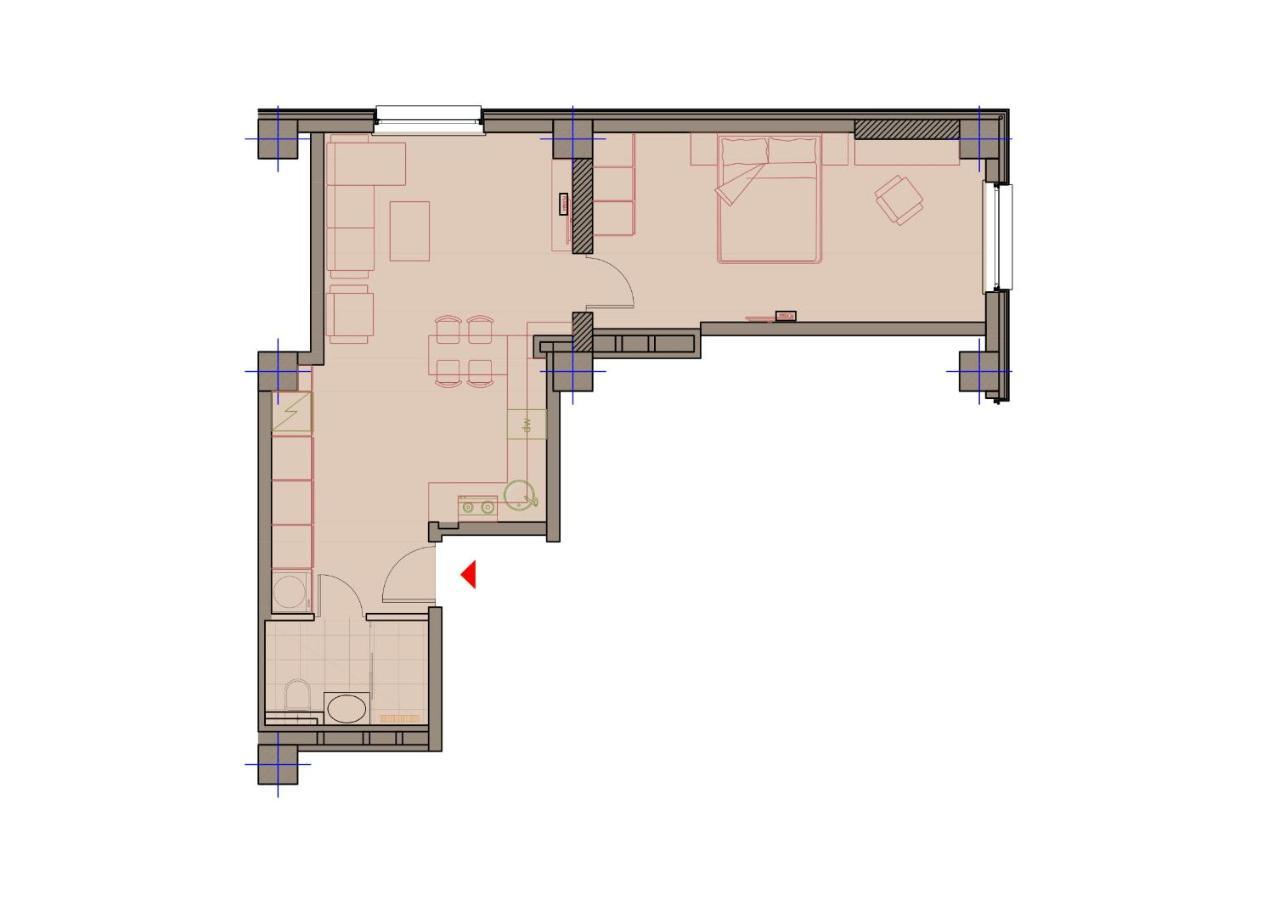 Home4You City Center Apartments 耶烈万 外观 照片